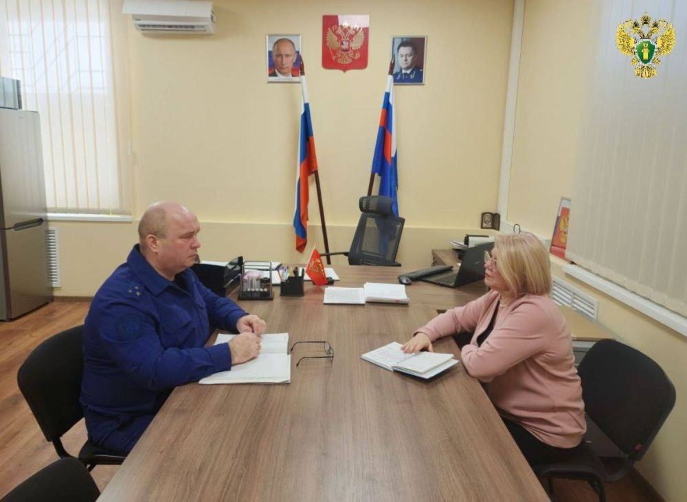 Прокурор города Мелитополя встретился с председателем Запорожского регионального отделения общероссийской общественной организации инвалидов «Всероссийское общество глухих»