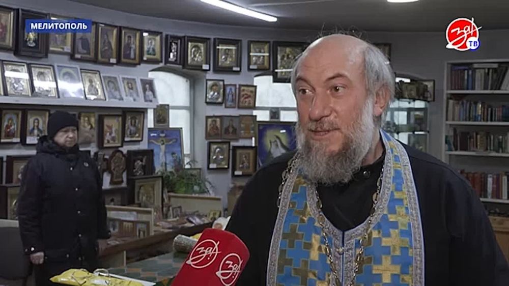 Православные верующие Мелитополя отметили Благовещение Пресвятой Богородицы