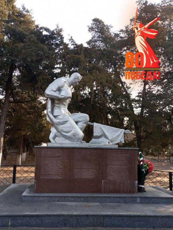 В селе Богатырь благоустроен мемориал воинам-освободителям В селе Богатырь благоустроен мемориал воинам-освободителям