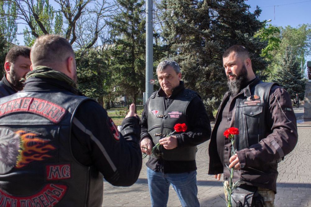 Сергей Золотарёв: Мелитополь встретил мотопробег &quot;Дороги Победы&quot;