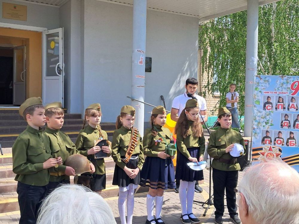 В ГБУ ОО ЗО &quot;СОШ №20 им.полковника полиции А.С.Мищенко&quot; г. Мелитополь прошел месяц патриотического воспитания, приуроченного к 80-летию Великой Победы