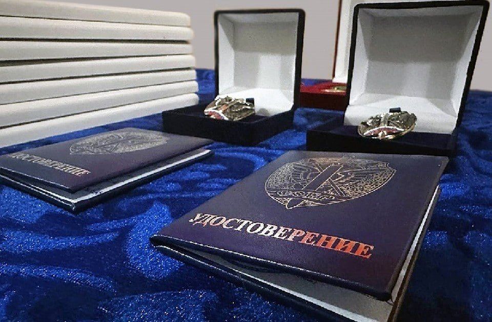 В Мелитополе вручили знаки отличия полицейского спецназа Росгвардии