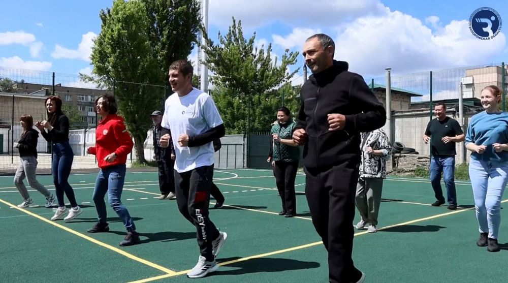 «Марафон зарядок» в Мелитополе