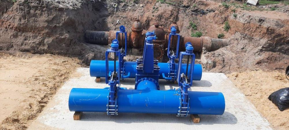 В Мелитополе на 40% завершена замена 12-километрового канализационного коллектора