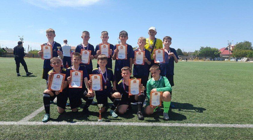 Молодежь Запорожской области сыграла в финале турнира по футболу 88 в Бердянске