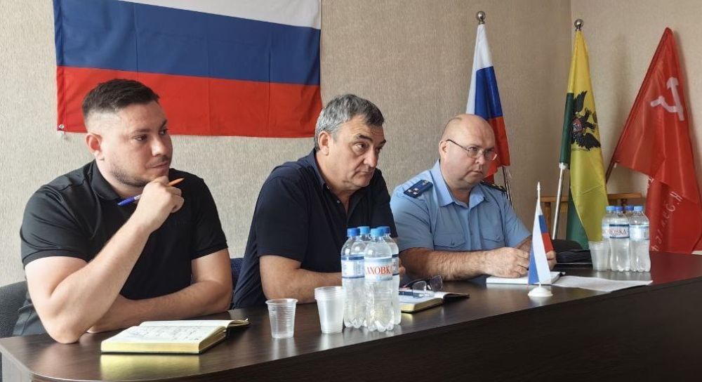 Сергей Золотарёв: Личный приём граждан в селе Терпенье