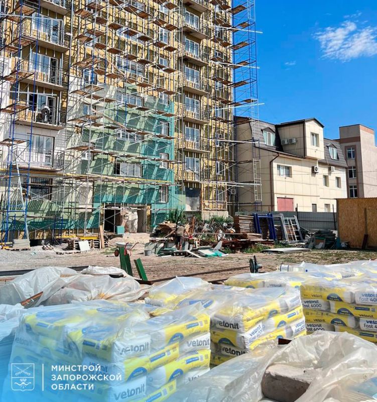 Один из объектов незавершенного строительства в городе Мелитополь находится на стадии завершения Один из объектов незавершенного строительства в городе Мелитополь находится на стадии завершения