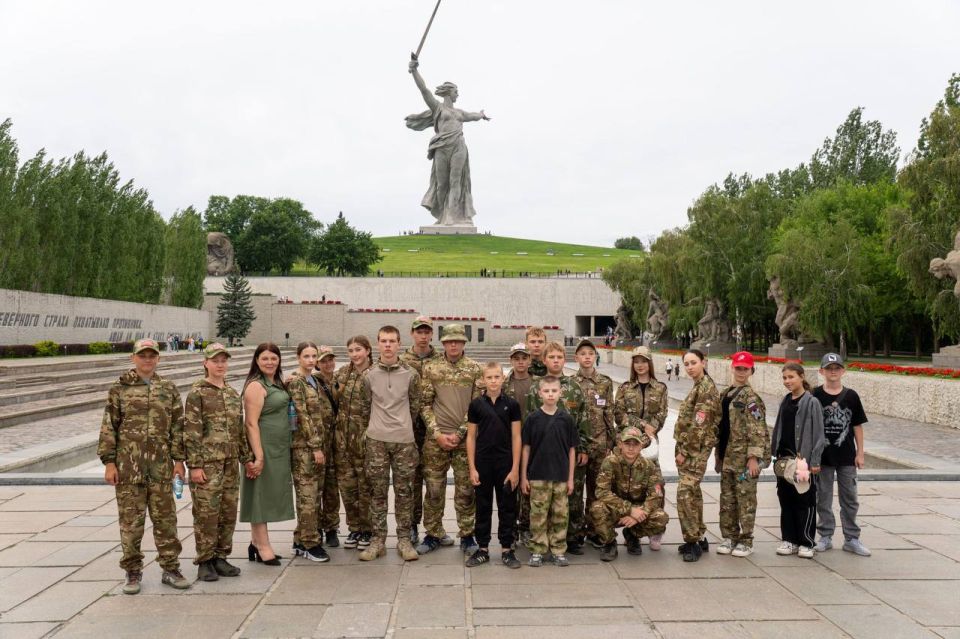 Юные патриоты Запорожской области участвуют в окружном этапе «Зарницы 2.0» в Волгограде