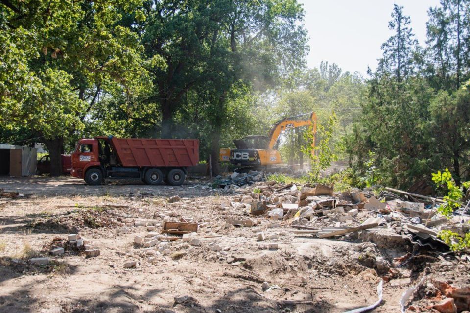 Работы по созданию парка участников СВО стартовали в Мелитополе Работы по созданию парка участников СВО стартовали в Мелитополе