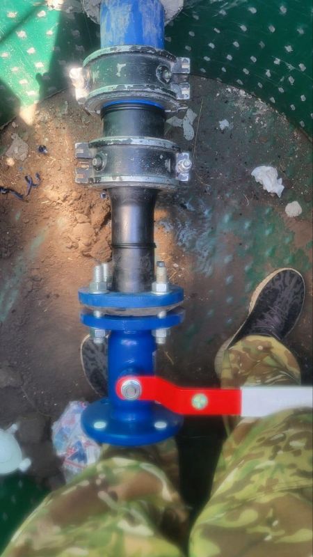 Продолжается модернизация водопроводной сети Продолжается модернизация водопроводной сети