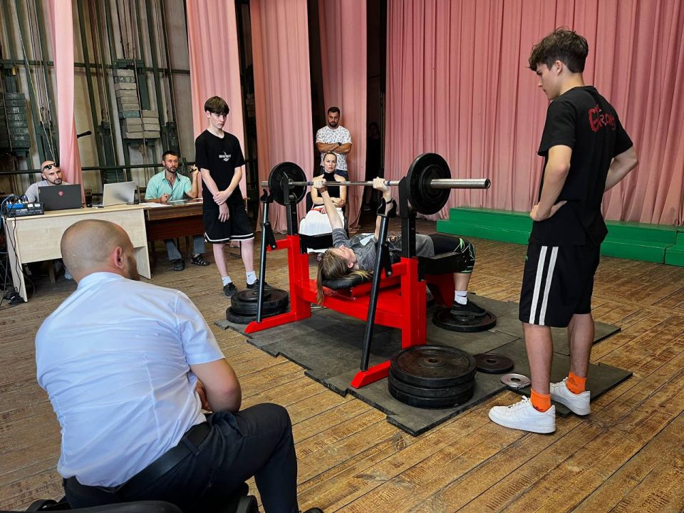 В Мелитопольском муниципальном округе прошло спортивное мероприятие по пауэрлифтингу В Мелитопольском муниципальном округе прошло спортивное мероприятие по пауэрлифтингу