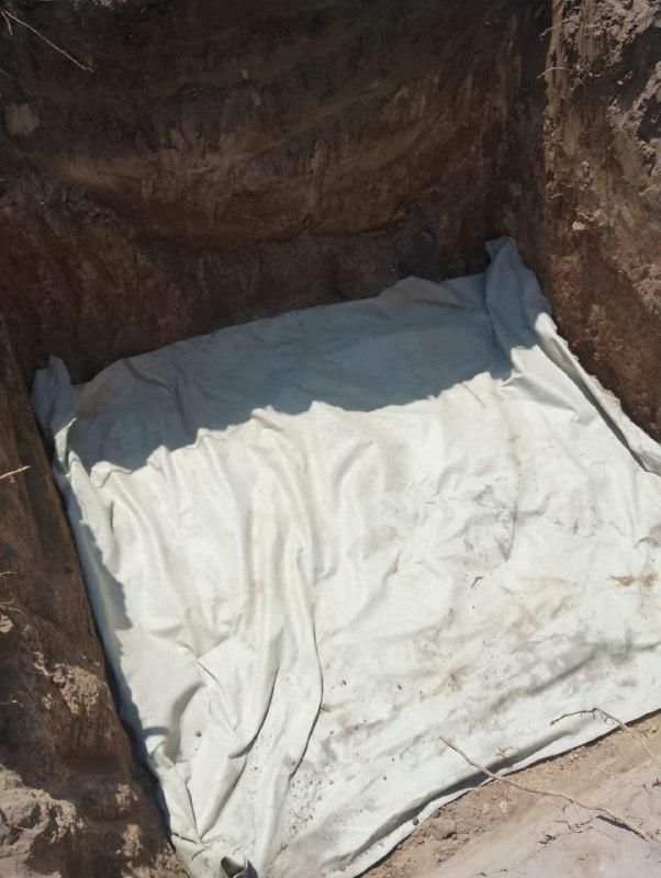 Подготовка основания под газгольдер для новой котельной Подготовка основания под газгольдер для новой котельной