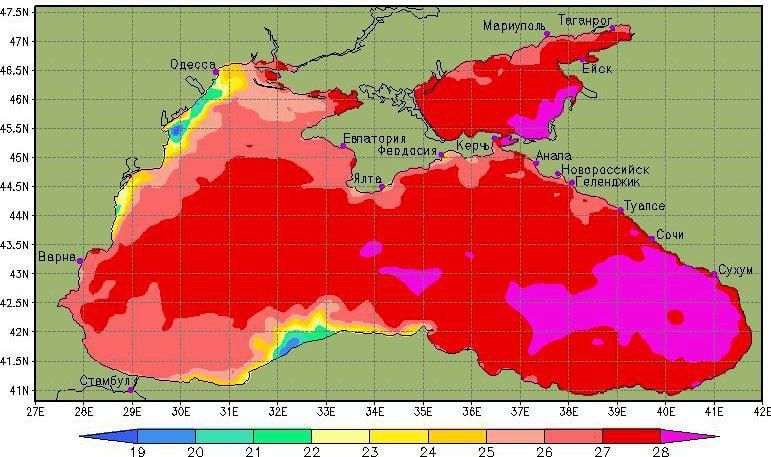 ������ ���� �� ��� ������: �� +40�C � ���� � ���������� ���� �� +28�C