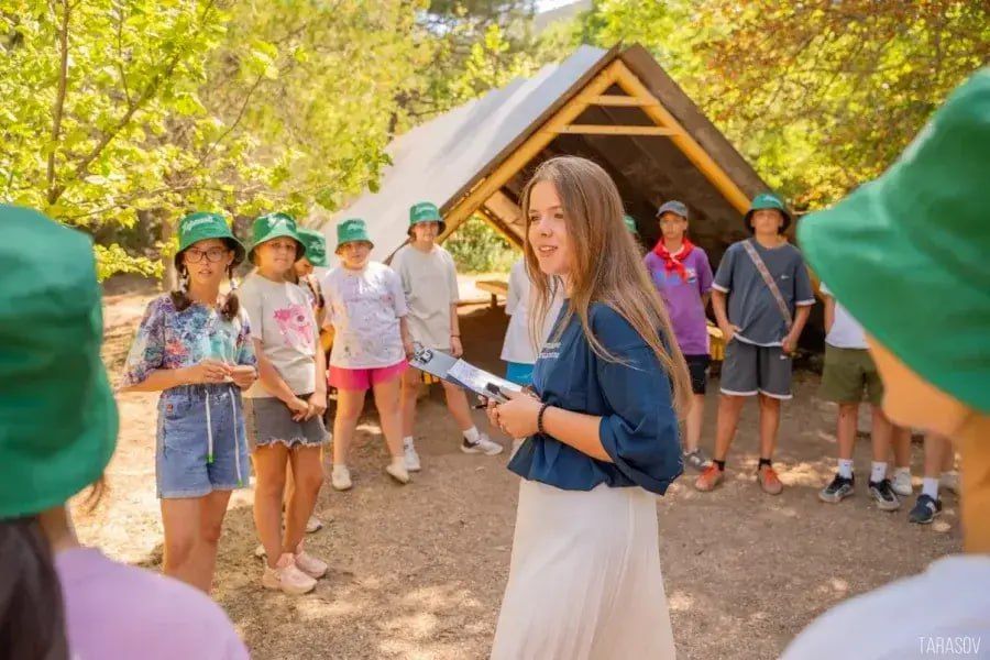 В лагере «Горный» прошла игра «Найди призвание»