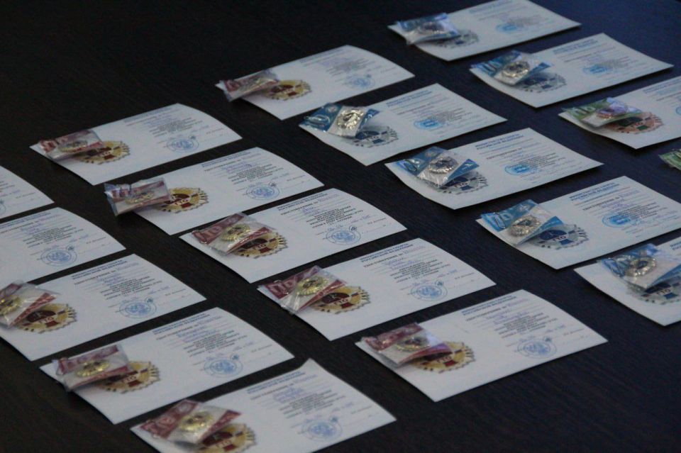 В Запорожской области состоялось историческое событие — первое вручение знаков отличия ГТО по результатам 4 квартала 2024 года! В Запорожской области состоялось историческое событие — первое вручение знаков отличия ГТО по результатам 4 квартала 2024 года!