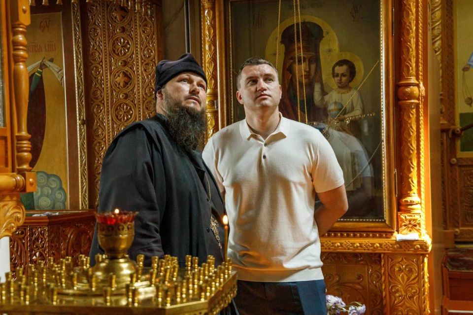 В честь праздника День Крещения Руси от «Единой России» была доставлена гуманитарная помощь в монастырь Саввы Освещенного