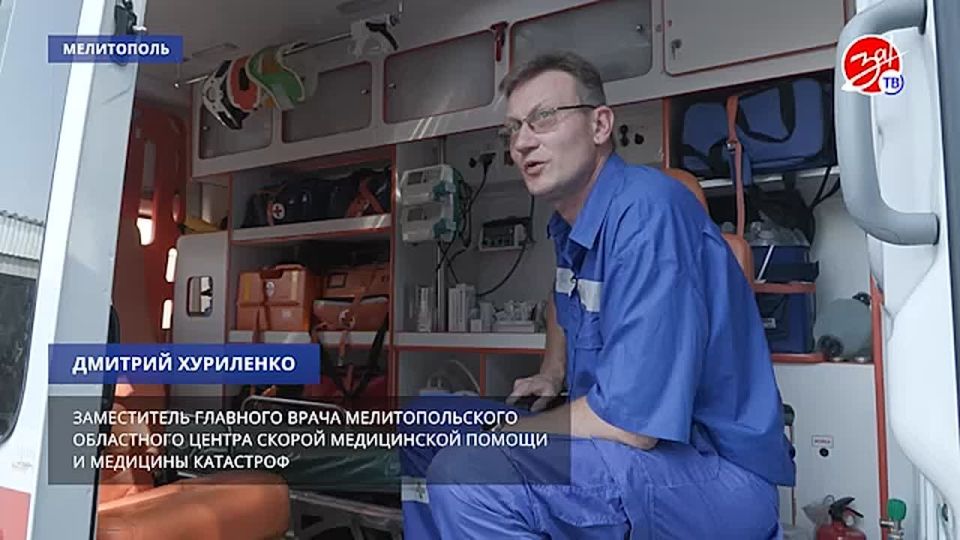 Запорожская скорая помощь: история Дмитрия Хуриленко, врача с большим сердцем и ростом