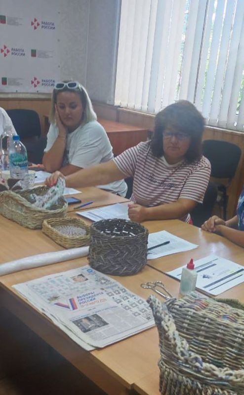 Бердянский центр занятости населения провел мастер-класс «Звук успеха» для Всероссийского общества глухих