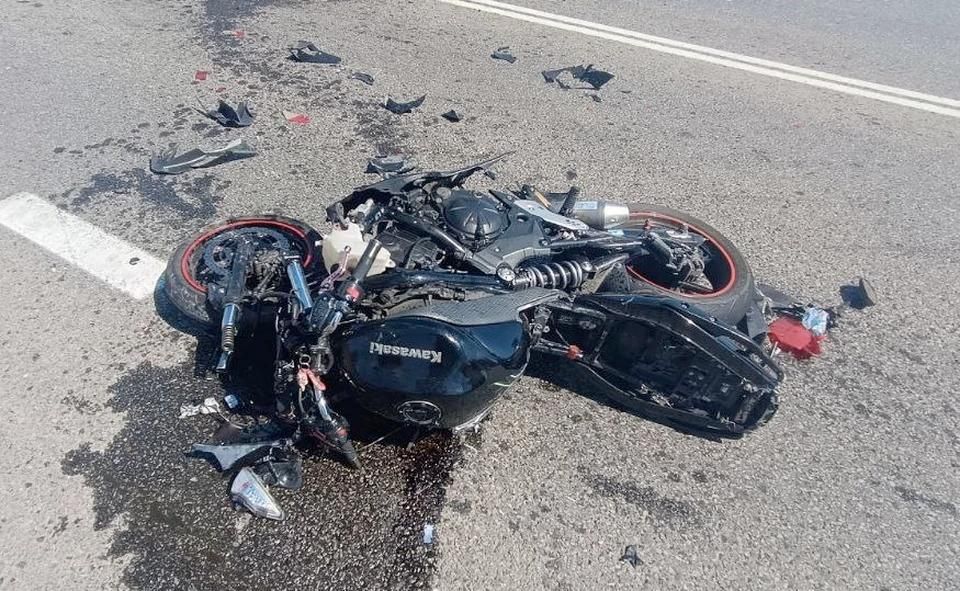 В Мелитополе несовершеннолетние пострадали в ДТП с мотоциклом