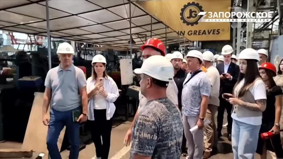 Тюменские промышленники посетили Запорожскую область с деловым визитом