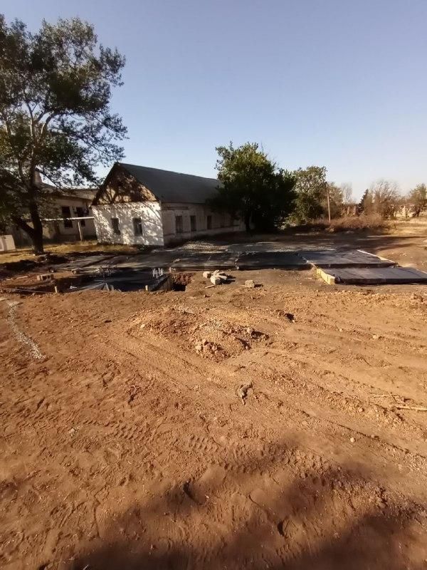 Шефы из Севастополя доставили мачту для котельной в Новониколаевку