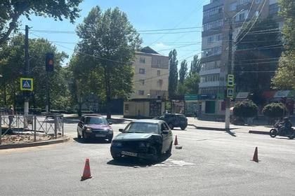 В Мелитополе водитель скрылся с места ДТП, оставив пострадавшего ребенка