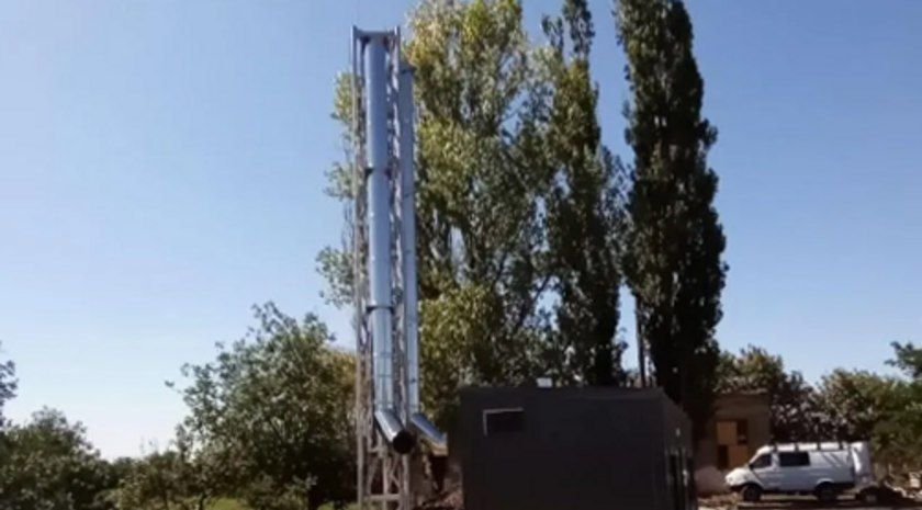 В Светлодолинском специалисты из Севастополя установили модульную котельную