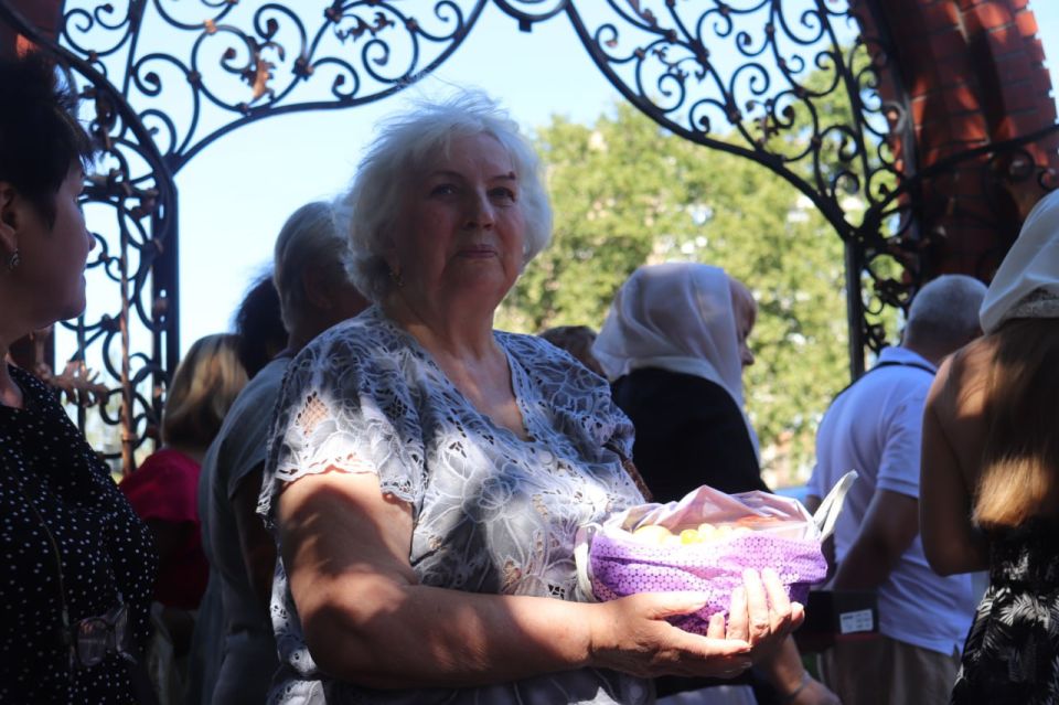 В Мелитополе к Яблочному Спасу устроили выставку сувениров В Мелитополе к Яблочному Спасу устроили выставку сувениров