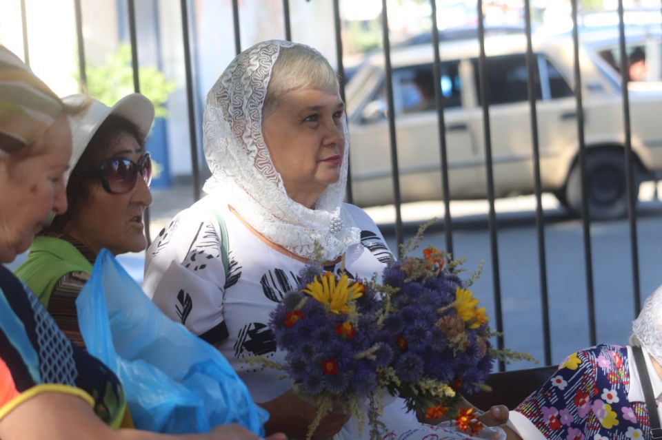 В Мелитополе к Яблочному Спасу устроили выставку сувениров В Мелитополе к Яблочному Спасу устроили выставку сувениров