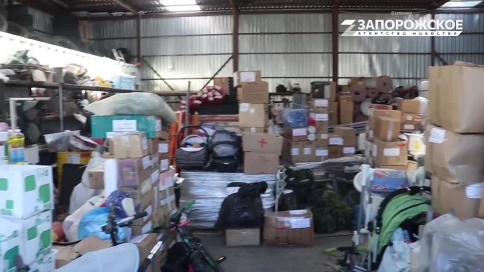 В Запорожскую область направлена крупная партия гуманитарной помощи
