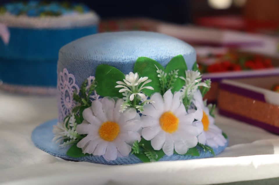 В Мелитополе к Яблочному Спасу устроили выставку сувениров В Мелитополе к Яблочному Спасу устроили выставку сувениров