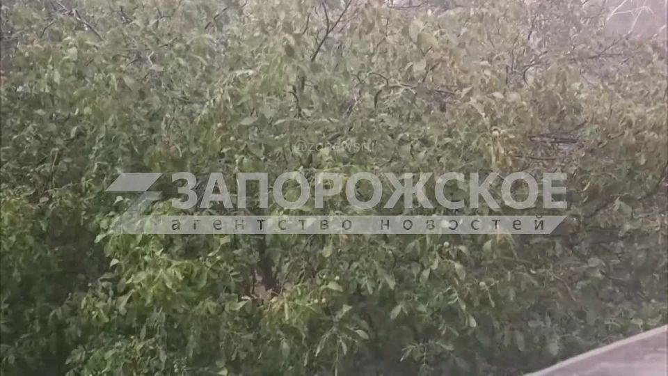 В Мелитополе даже гроза прекрасна!