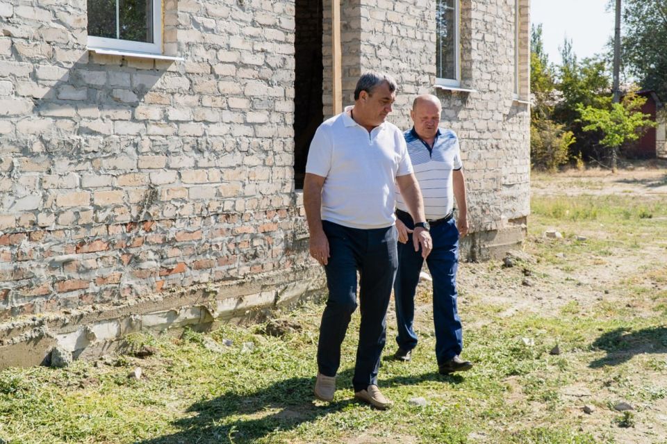 Сергей Золотарёв: Посетил строительную площадку нового храма в поселке Новое Сергей Золотарёв: Посетил строительную площадку нового храма в поселке Новое