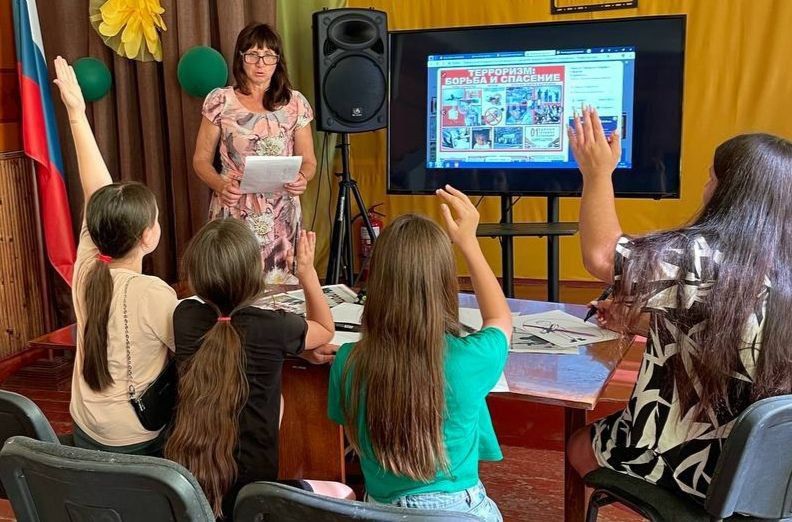 В Новофилипповском Доме культуры прошла беседа,посвященная важной теме антитеррористической безопасности