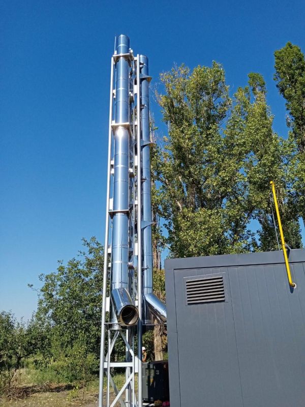 Шефы из Севастополя монтируют оборудование новой котельной в Светлодолинском Шефы из Севастополя монтируют оборудование новой котельной в Светлодолинском