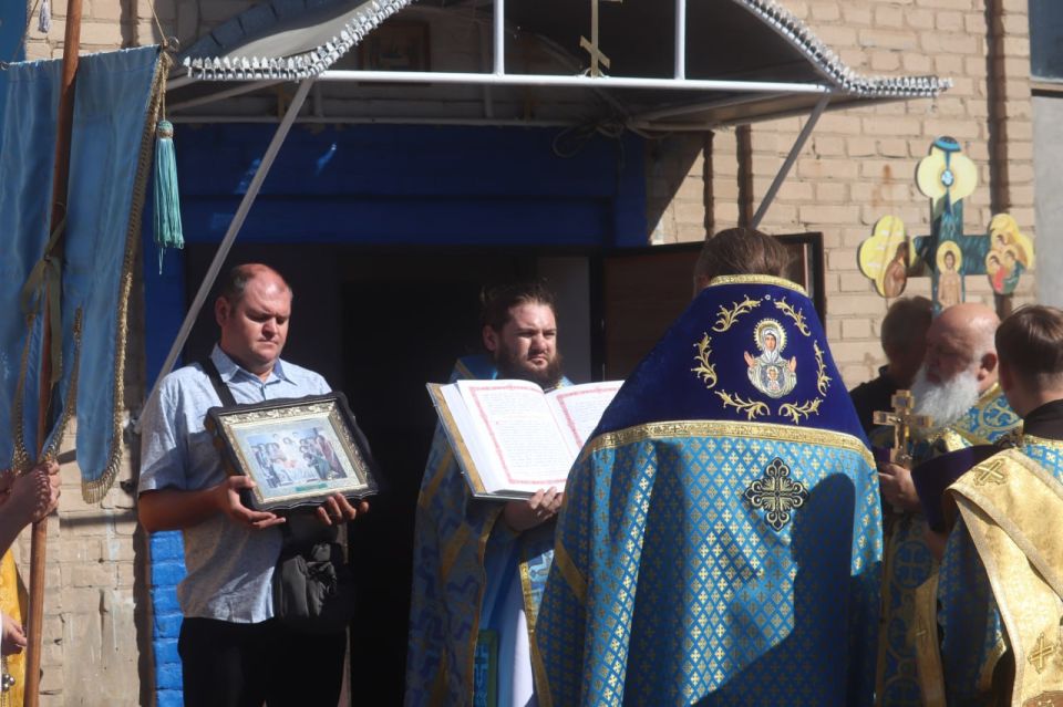 Свято-Успенский храм Мелитополя отметил Престольный праздник