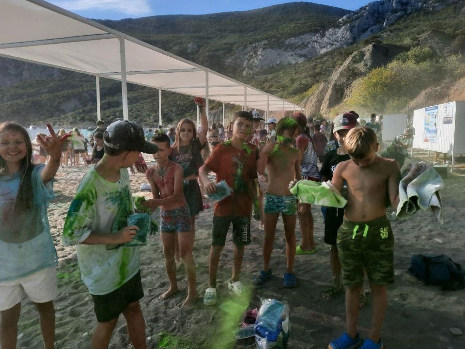 Дети отпраздновали День Нептуна в «Ласпи» Дети отпраздновали День Нептуна в «Ласпи»