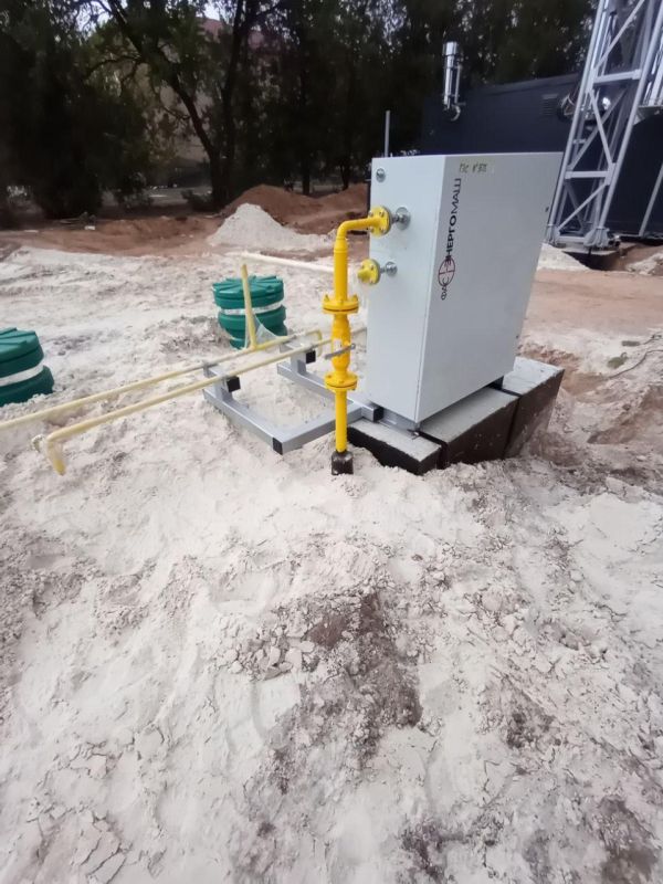 Новая котельная в Астраханке готова на 80% Новая котельная в Астраханке готова на 80%