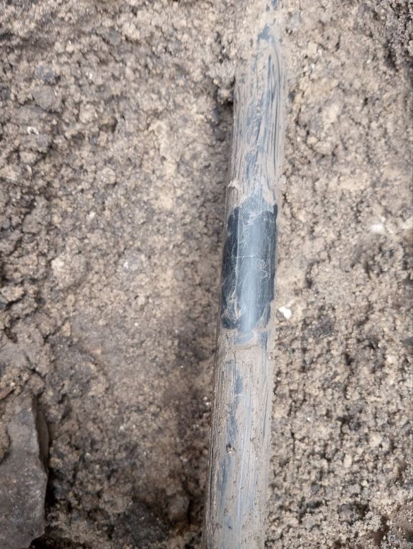 В селе Новобогдановка проведены работы по замене абонентской врезки В селе Новобогдановка проведены работы по замене абонентской врезки