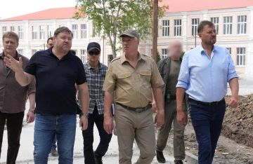 Евгений Балицкий: С рабочим визитом Запорожскую область посетил заместитель Председателя Правительства Российской Федерации Марат Шакирзянович Хуснуллин