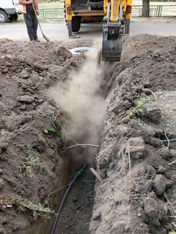 Путь к чистой воде: в селе Светлодолинском продолжается масштабная стройка Путь к чистой воде: в селе Светлодолинском продолжается масштабная стройка