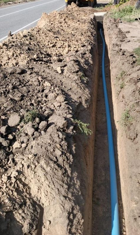 В Светлодолинском на 87% завершено строительство нового водопровода В Светлодолинском на 87% завершено строительство нового водопровода