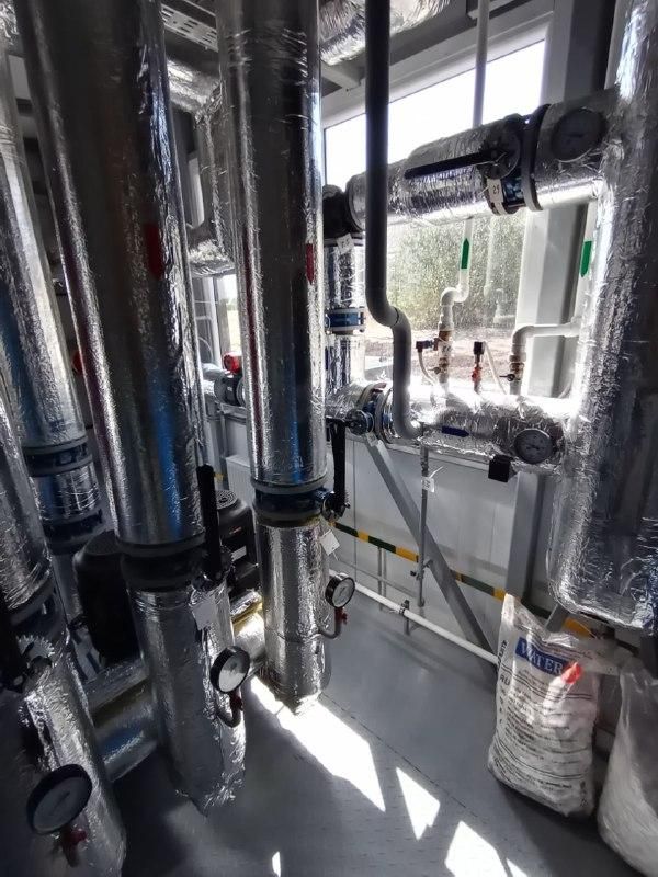 Новониколаевская котельная готова на 86% Новониколаевская котельная готова на 86%