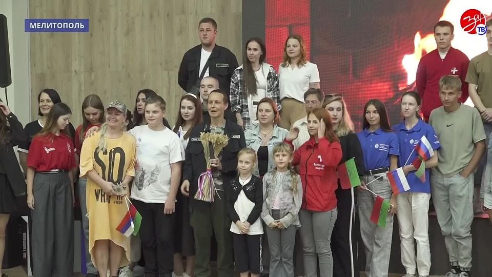 В Мелитополе выступила заслуженная артистка России Юлия Чичерина