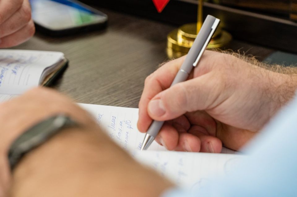 Сергей Золотарёв: Приём граждан в селе Константиновка Сергей Золотарёв: Приём граждан в селе Константиновка