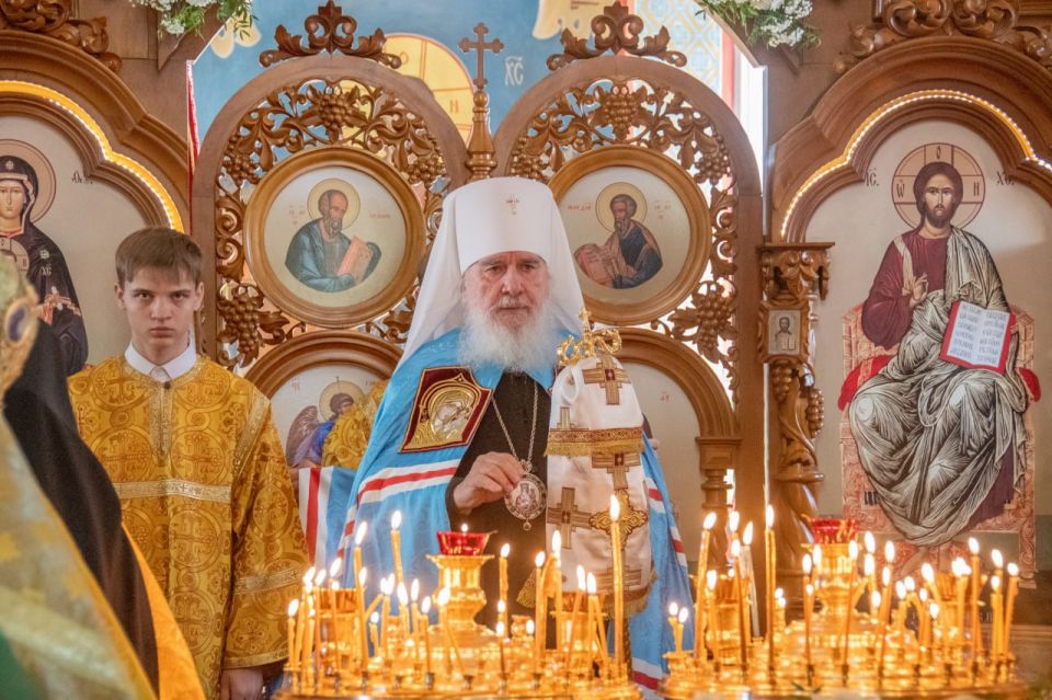 В Мелитополе состоялось праздничное богослужение в день памяти Александра Невского