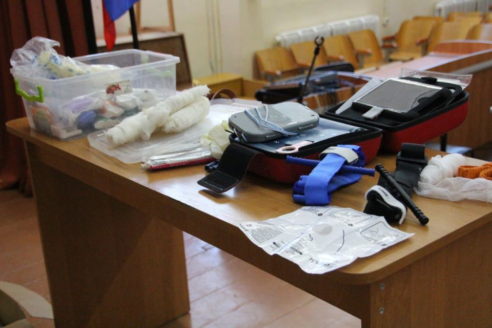 В Мелитополе прошел урок оказания первой помощи для студентов В Мелитополе прошел урок оказания первой помощи для студентов