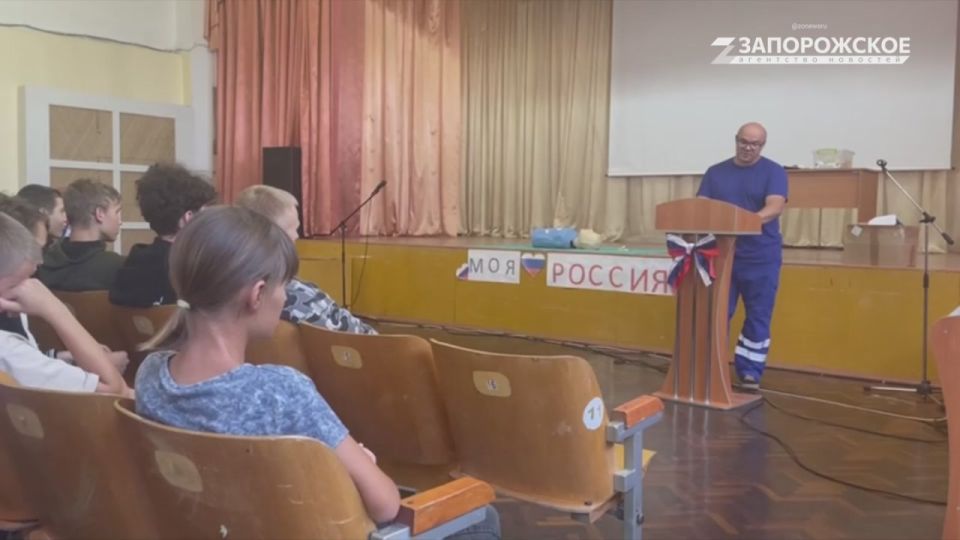 В Мелитополе прошел урок оказания первой помощи для студентов