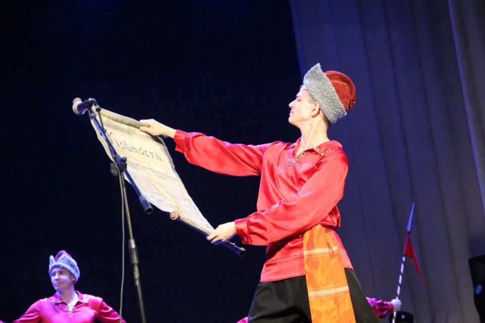 Ансамбль казачьей песни и пляски «Разгуляй» имени С. В. Балабана выступил в Мелитополе