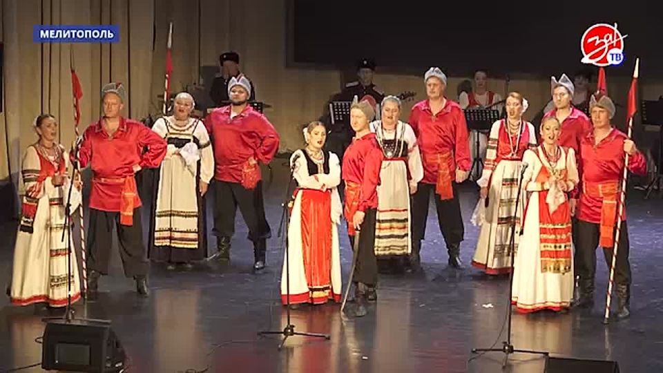 Мелитополь с концертом посетил мордовский ансамбль казачьей песни и танца «Разгуляй»
